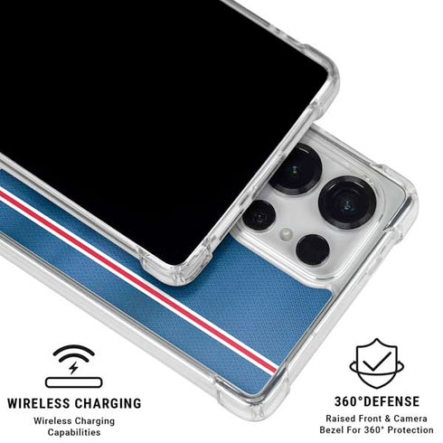 NBA Philadelphia 76ers Jersey Galaxy S25 Ultra Clear Case
